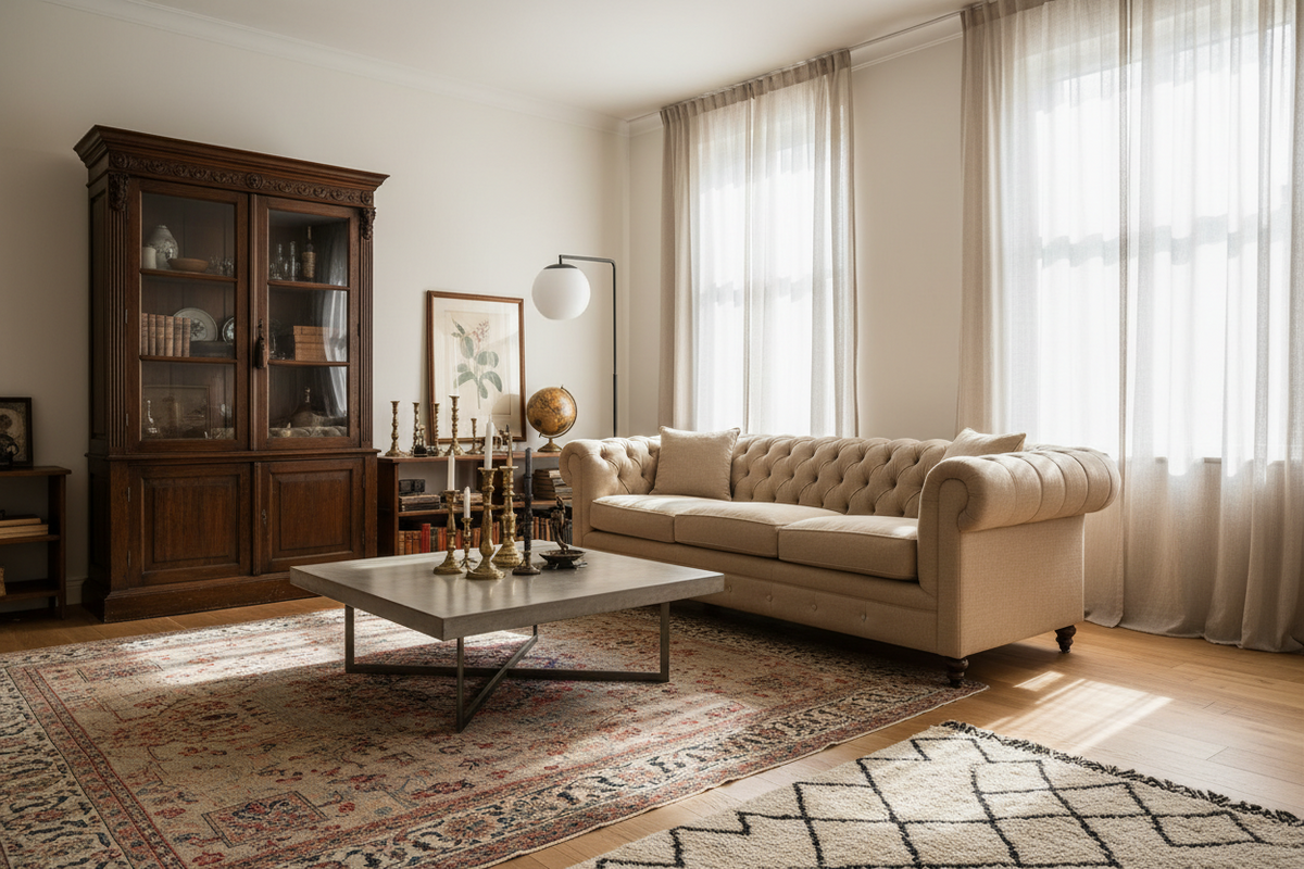How to Mix Modern and Traditional Furniture Styles