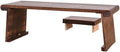 LUNIZ Nightstand Sofa Table Wooden Floor Table by Unknown