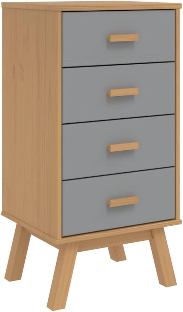 Scandinavian Style Bedside Table by Unknown