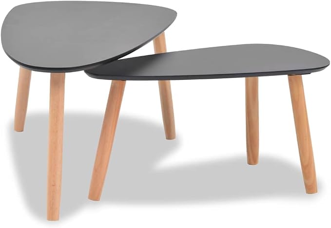 Scandinavian Style Coffee Table Set of 2 - Image 4