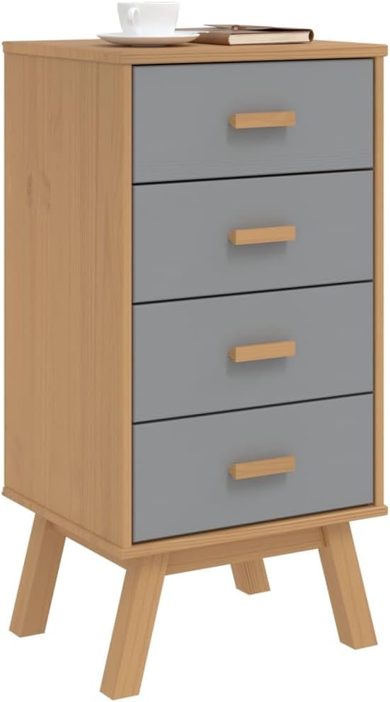 Scandinavian Style Bedside Table - Image 4
