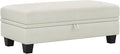 Belffin Fabric Large Ottoman by Belffin