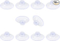 10 Pack Glass Table Suction Cups - 20mm Rubber Suckers by Qjaiune