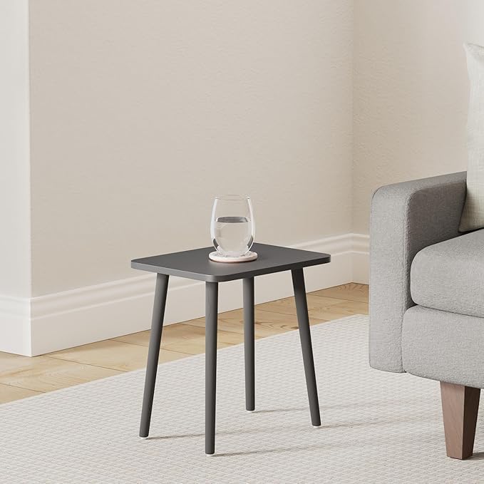 FORAOFUR Side Table, Modern Accent End Table - Image 2