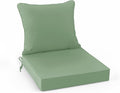 Summsun Outdoor Chair Cushions, Waterproof Back Pillow and Seat Cushion Set by SUMMSUN