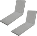 Outdoor Chaise Lounge Cushions for Patio, Waterproof Replacement Seat Cushions by Iheqard