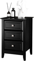 Bonnlo Upgraded Black Nightstand by Bonnlo
