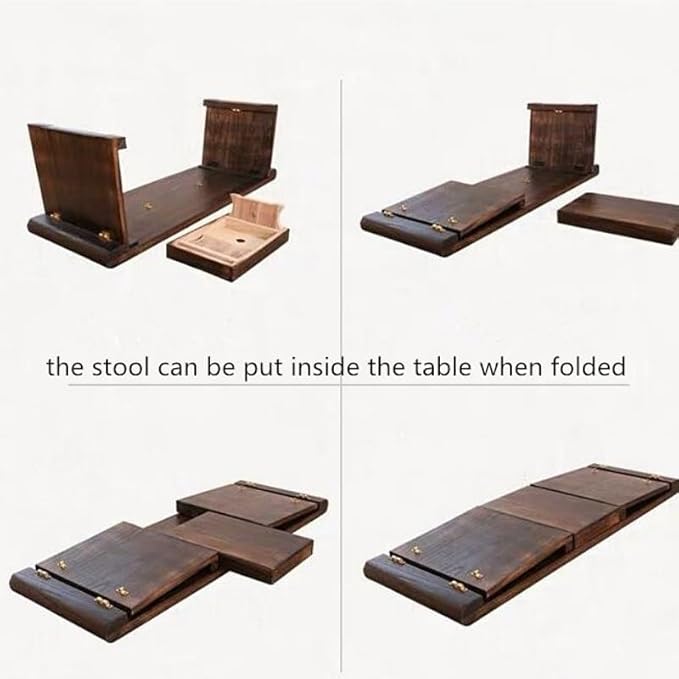 Bed Side Table Wooden Floor Table - Image 3