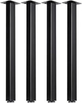 LCSDLHLSY Table Legs 32 inch, Adjustable Square Furniture Legs, by LCSDLHLSY
