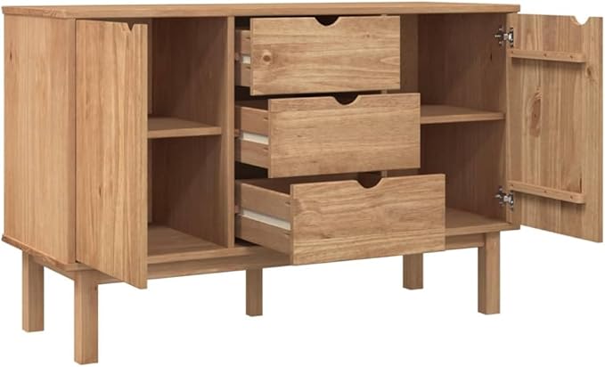 Scandinavian Sideboard Buffet Cabinet - Image 5