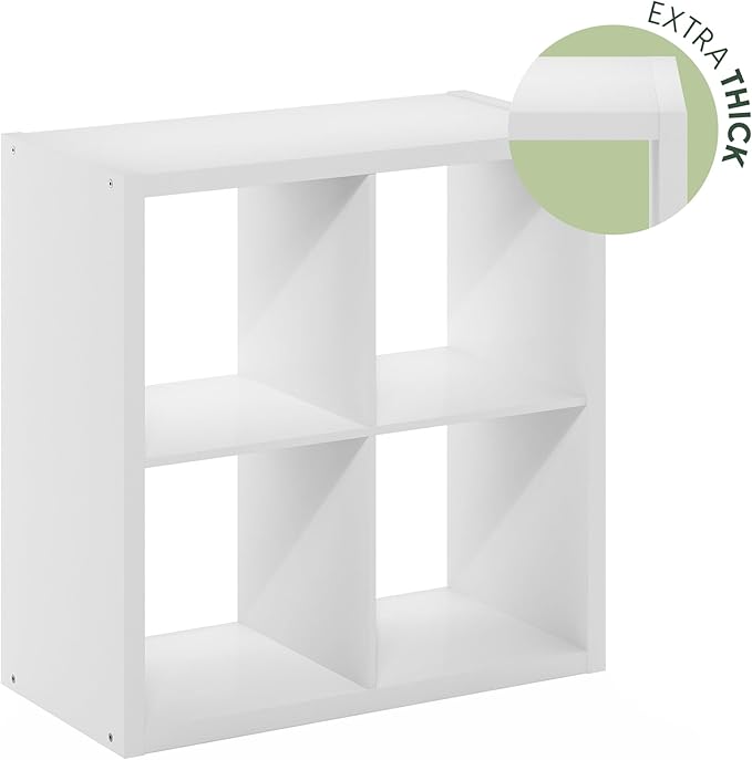 Furinno Cubicle Open Back Decorative Cube Storage Organizer - Image 7