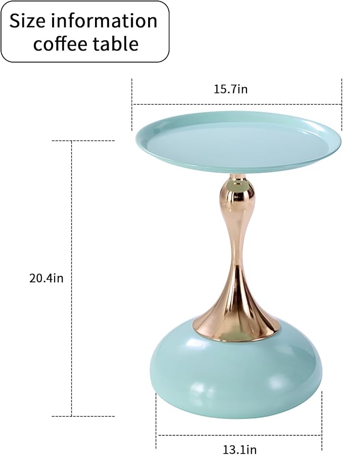Sleek Hourglass Side Table - Image 2