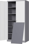 Yizosh Metal Storage Cabinet by Yizosh