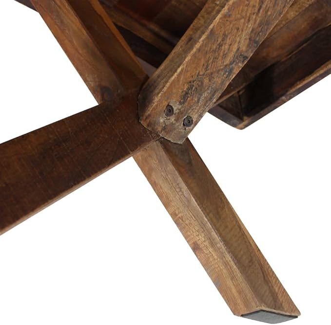 Eco Friendly Sustainable Handmade Reclaimed Wood Coffee Table - Image 6