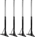 KAZAKA Adjustable Table Legs, 20-30 inch by KAZAKA