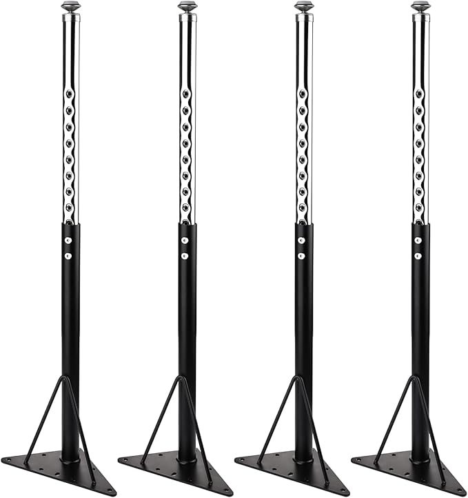 KAZAKA Adjustable Table Legs, 20-30 inch by KAZAKA