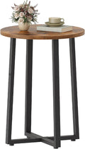 HOOBRO Side Table, Round End Accent Table by HOOBRO