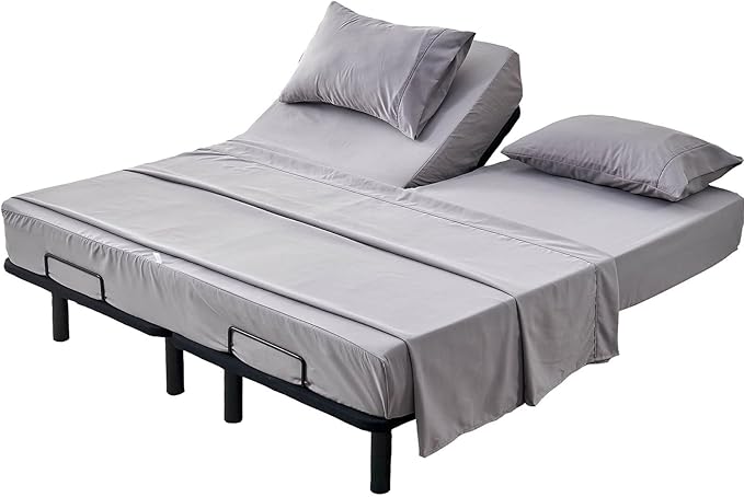 Kingnex Half Split Top King Sheets Set - Image 2