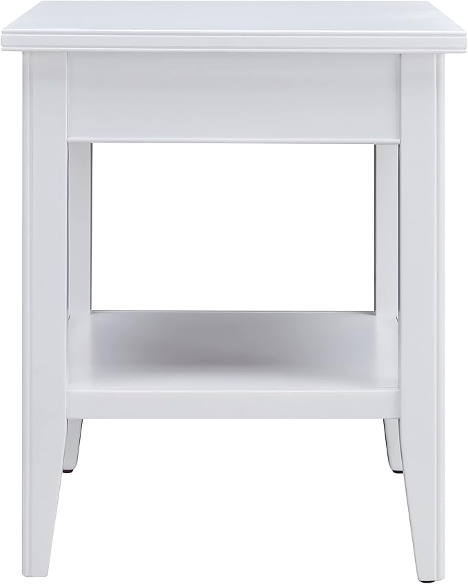 Leick Home Laurent 20 in. Solid Wood End Table - Image 11