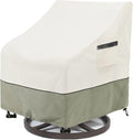 Outdoor Swivel Lounge Chair Cover, 100% Waterproof Heavy Duty Outdoor Chair by LSongSKY