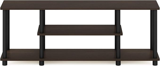 Furinno Turn-N-Tube No Tools 3D 3-Tier Entertainment TV Stand up to 50 inch TV - Image 5