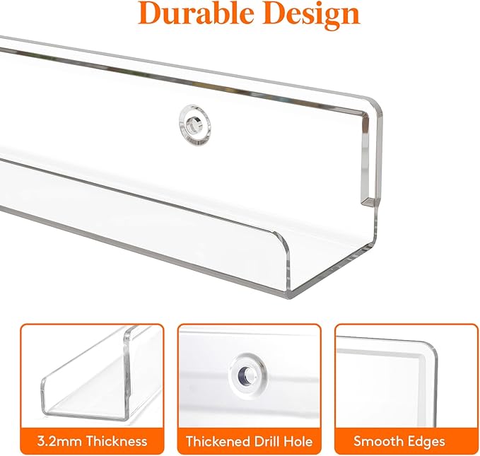 Lifewit Narrow Floating Shelves - Image 5