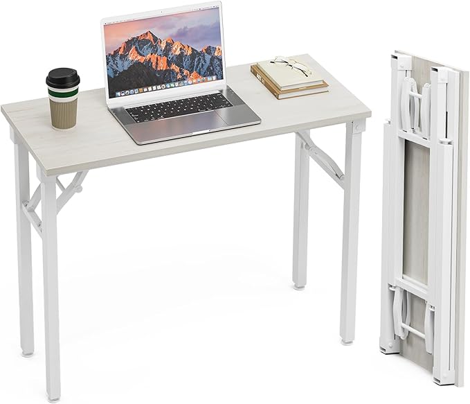 TEMI Small Computer Desk Folding Table by TEMI