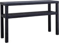 East at Main Indigo Road by Egypt Sherrod Gia Raffia Console Table by EastatMain