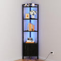 Furnulem Corner Shelf, 5-Tier Corner Cabinet by Furnulem