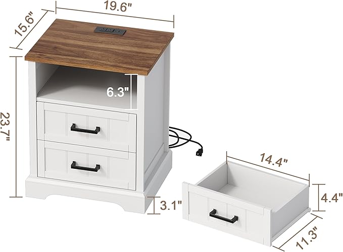 ChooChoo Farmhouse Night Stands - Image 3