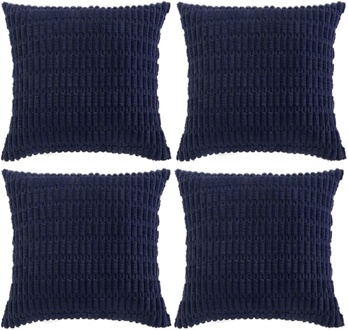Fancy Homi 4 Packs Decorative Throw Pillow Covers by Fancy+Homi