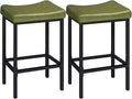 HOOBRO Bar Stools, Counter Height Stools, Saddle Barstools by HOOBRO