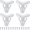 Piutouyar 4 Inch/10cm Hollow Out Furniture Legs Set of 4, Modern Triangle Couch by Piutouyar