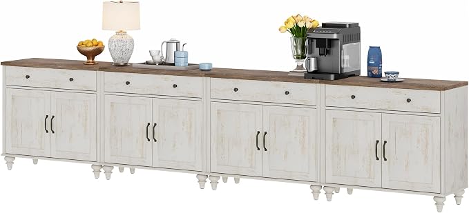 WAMPAT Large TV Stand for 100 inch TV - Image 9