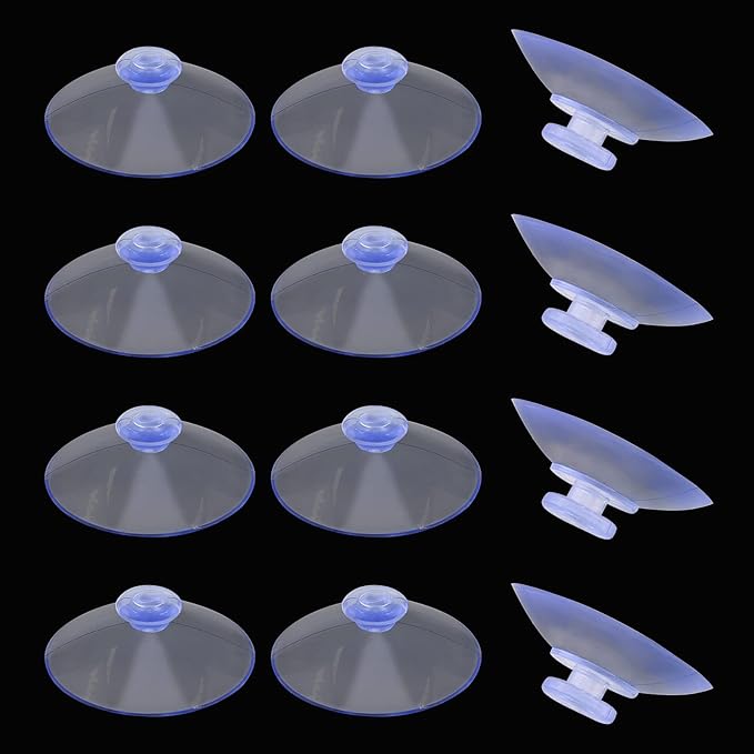 30 Pack Glass Table Suction Cups - 45mm Rubber Suckers - Image 2