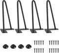 SMARTSTANDARD 8 Inch Heavy Duty Hairpin Furniture Legs, Metal Home DIY Projects by SMARTSTANDARD