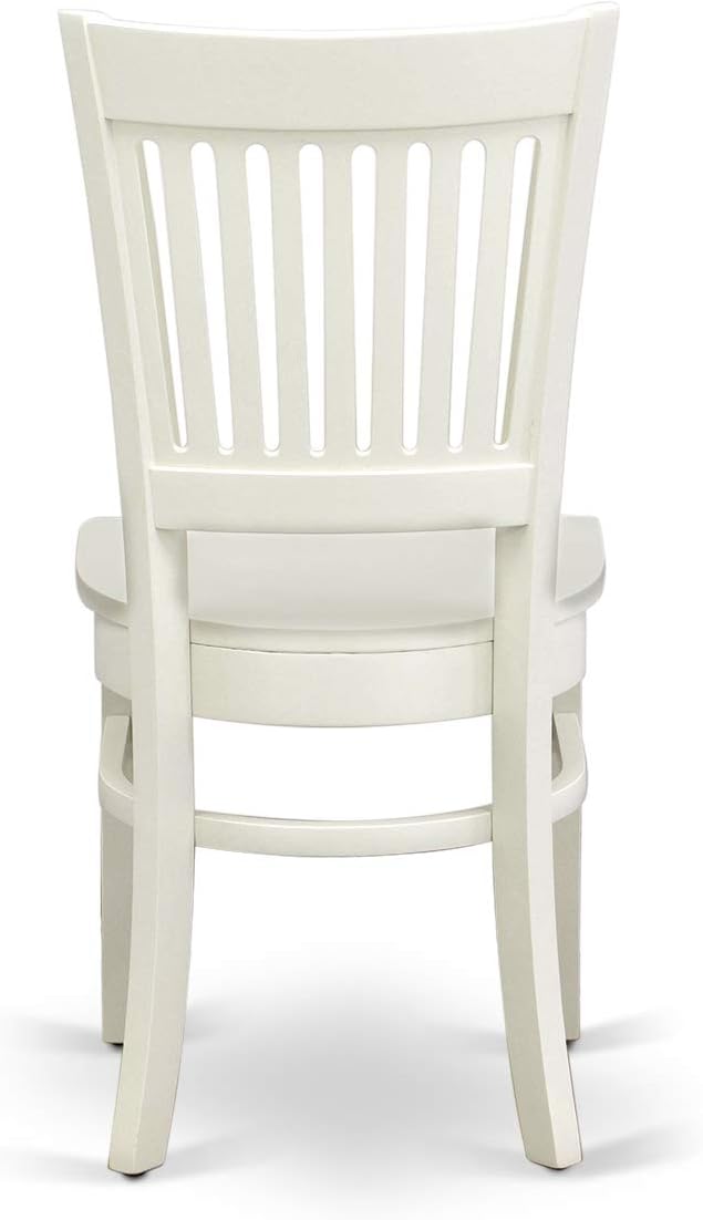 East West Furniture ANVA3-LWH-W 3 Piece Dining Room Furniture Set Contains a - Image 9