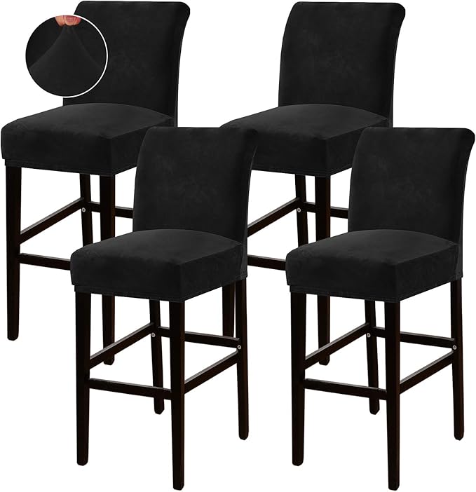 Turquoize Bar Stool Covers 4 Pack Bar Stool Covers by Turquoize