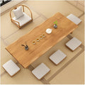200cm Japanese Floor Table -Vintage Solid Wooden Tatami Table, Low Rectangular by Unknown