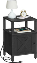 MAHANCRIS Farmhouse Nightstand by MAHANCRIS