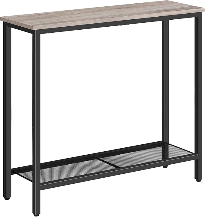 HOOBRO 29.5" Narrow Console Table, Small Entryway Table by HOOBRO