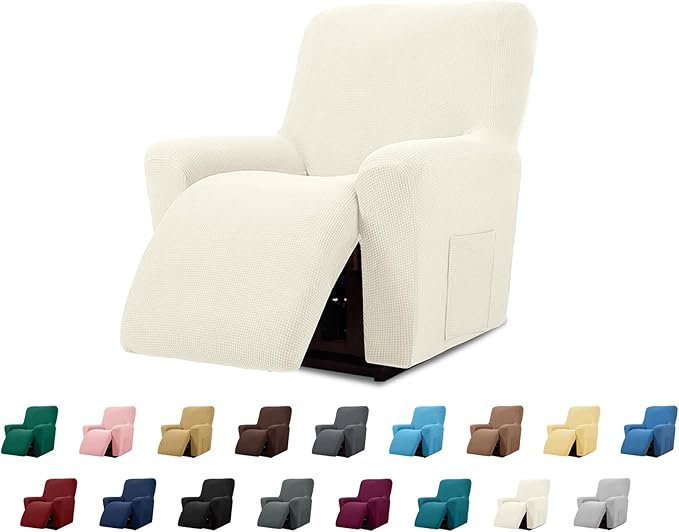 Cupuamon Recliner Chair Covers, Lazy Boy Recliner Covers Stretch Reclining by Cupuamon