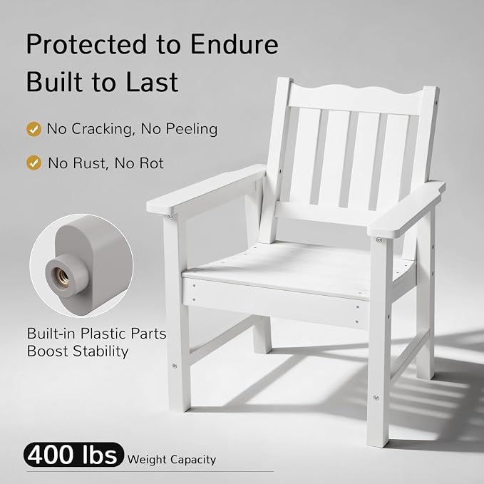 Stoog Oversized Patio Chair, All-Weather Outdoor Chairs - Image 4