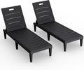Devoko Outdoor Chaise Lounge Chair Set of 2 by DEVOKO