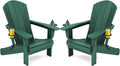 SERWALL Adirondack Chair with Cup Holders by SERWALL