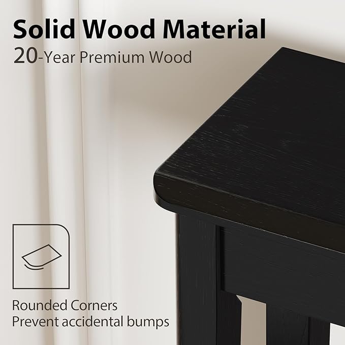 AQIMUELE Wood Console Table - Image 3