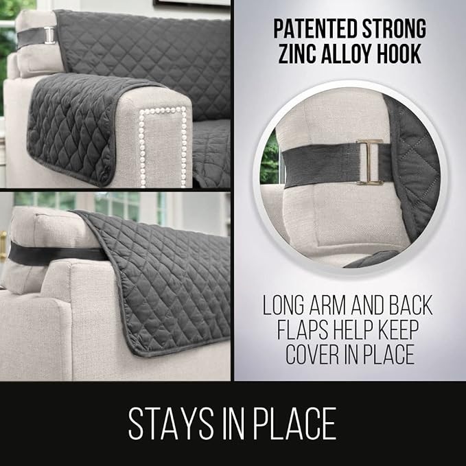 Sofa Shield® Couch Chaise Covers - Image 4