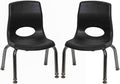 Children’s Factory MyPosture Plus 8" Chair, 2 Pack, Stackable Ergonomic Seating by Angeles