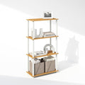 Furinno Turn-N-Tube Book Shelf, 4-Tier Bookshelf, Bookcase by Furinno-FitsYourSpaceFitsYourBudget