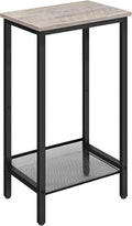 HOOBRO Tall Side Table, Industrial End Telephone Table by HOOBRO